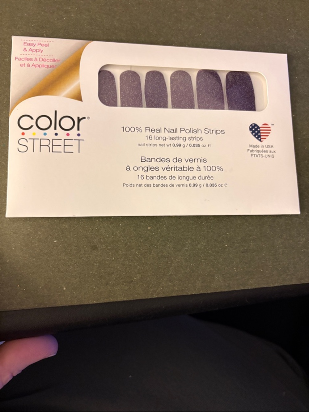 Color Street Nail Strips - Night Terror